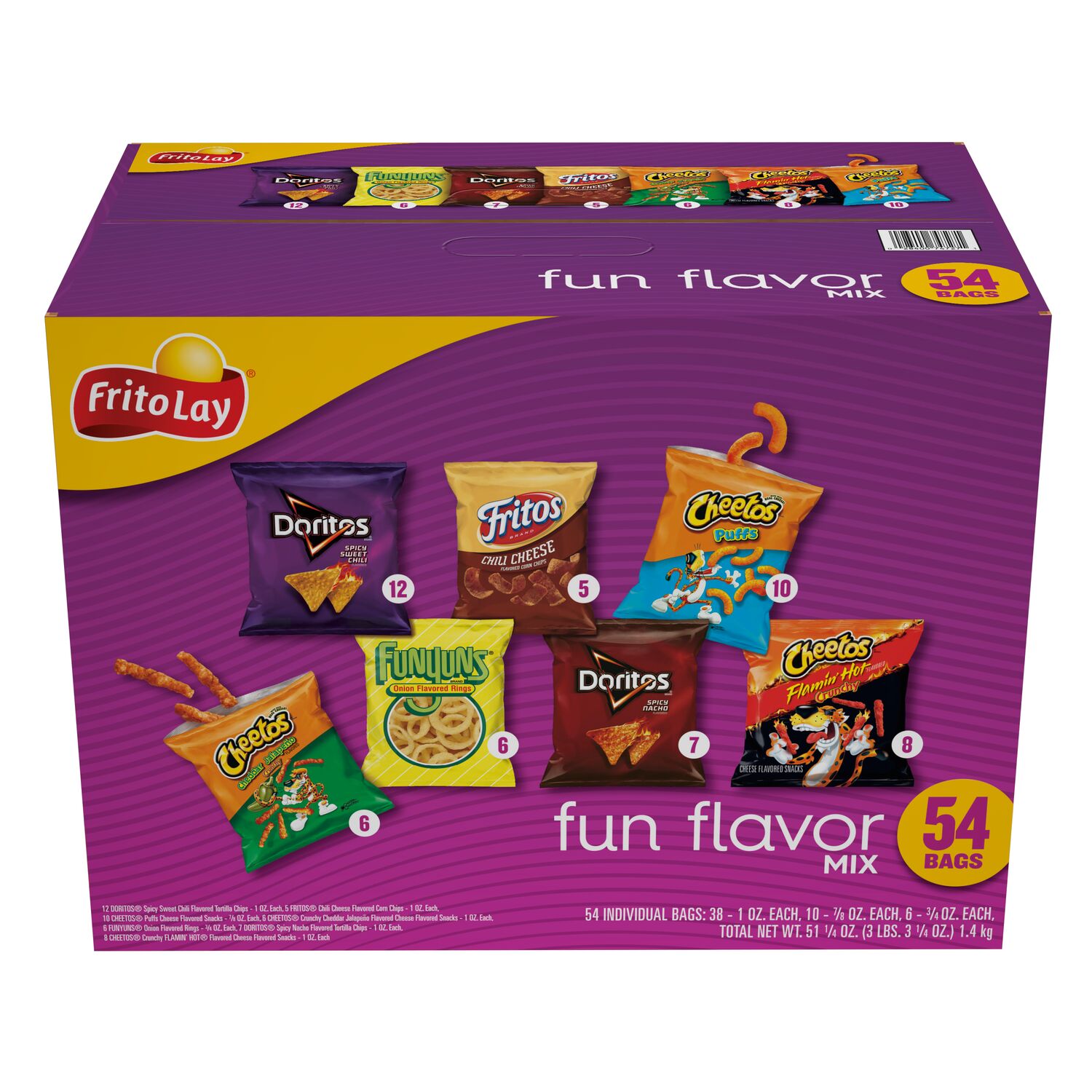 Frito-Lay, Fun Flavor Mix, Variety Pack - SmartLabel™