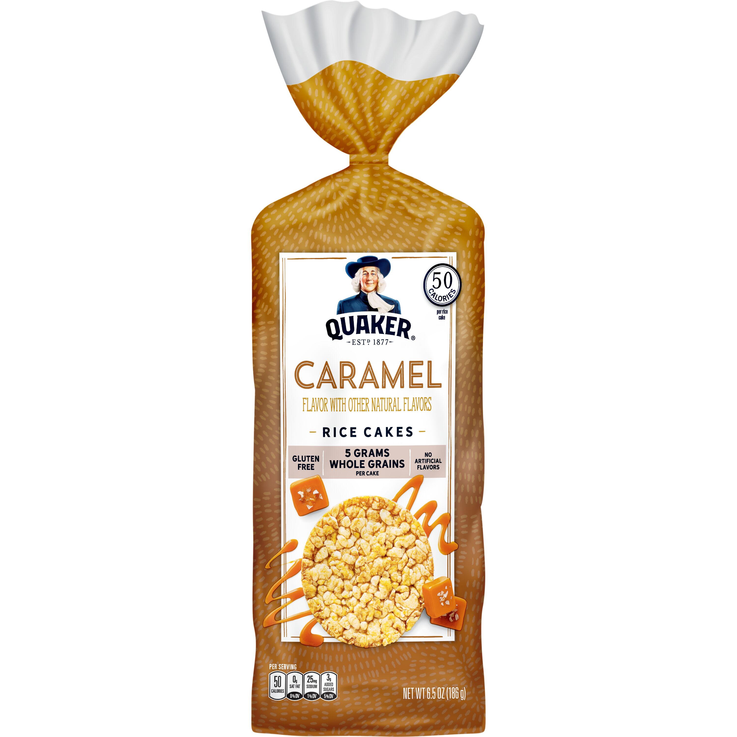 Quaker, Caramel Flavor, Rice Cakes - Smartlabel™