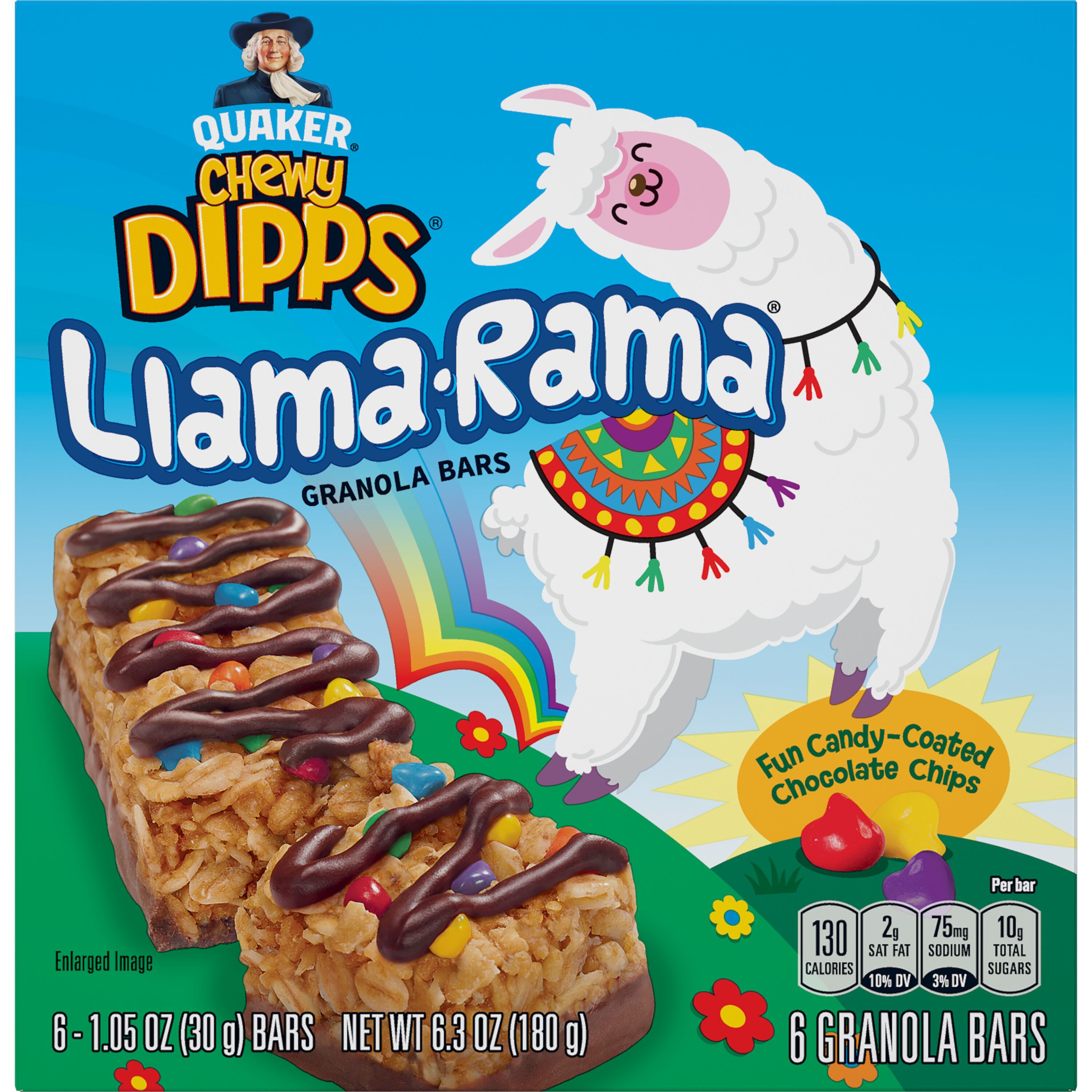 Quaker, Chewy Dipps, Llama-Rama, Granola Bars - SmartLabel™