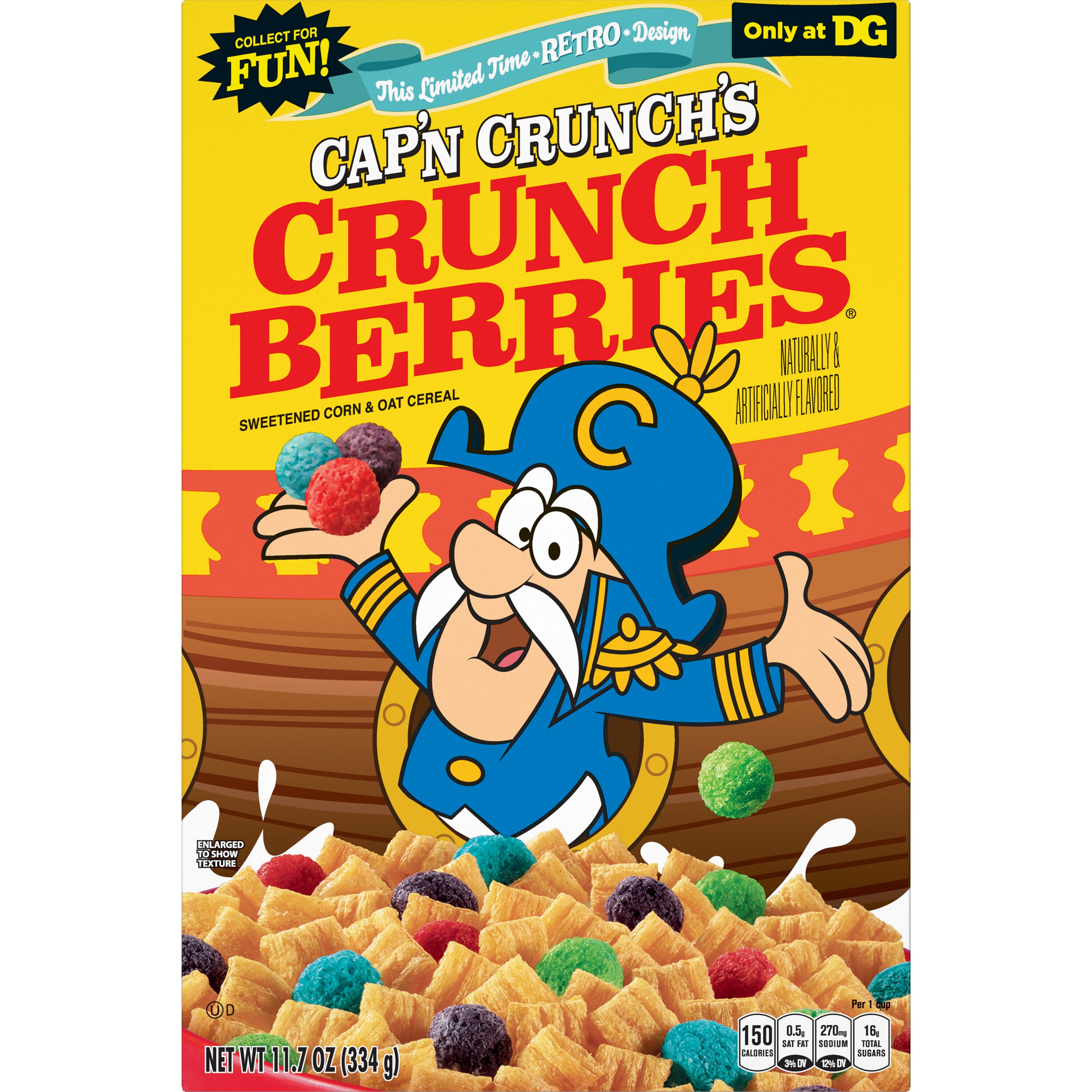 Cap'n Crunch's, Crunch Berries Naturally & Artificially Flavored ...