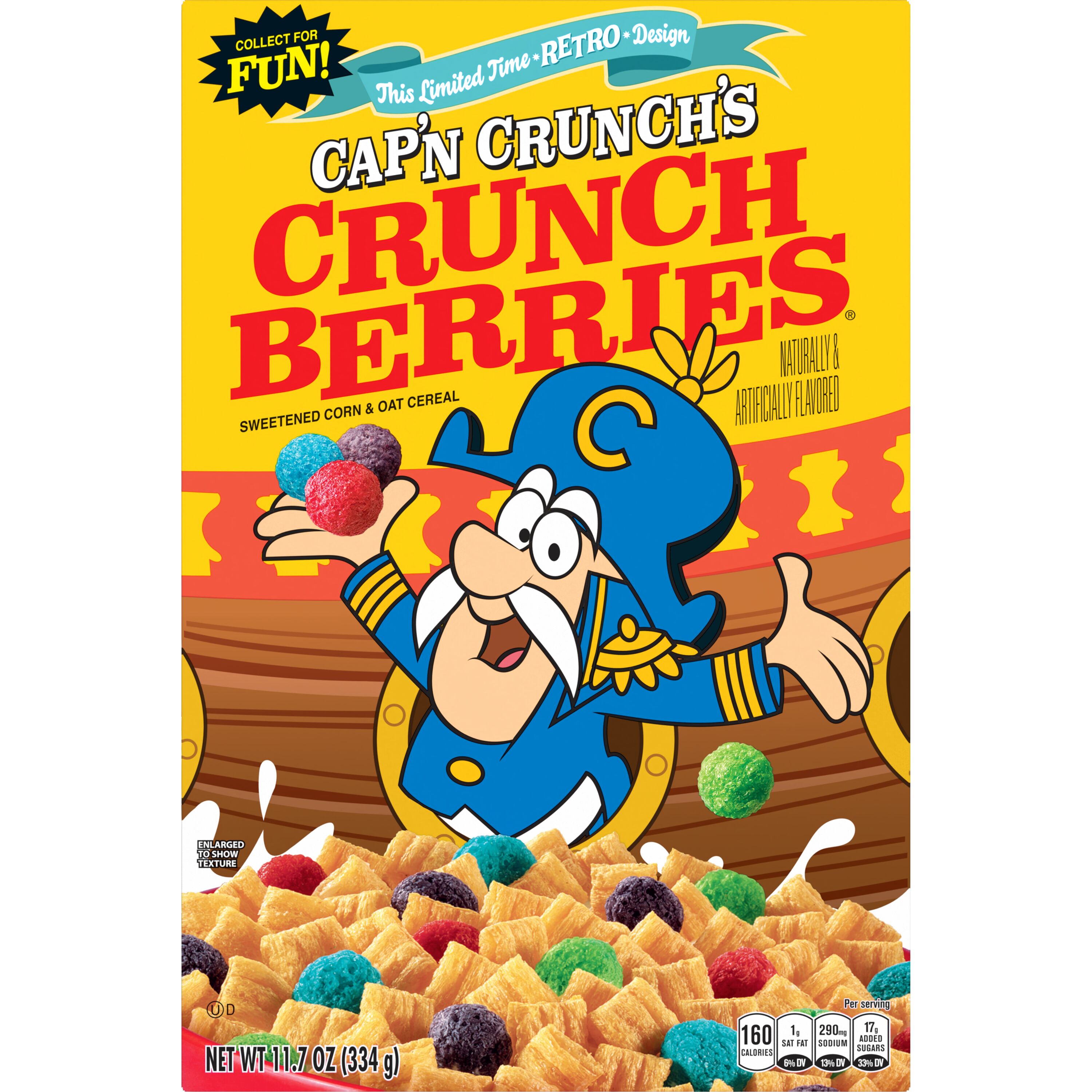 Cap'n Crunch's, Crunch Berries Naturally & Artificially Flavored ...