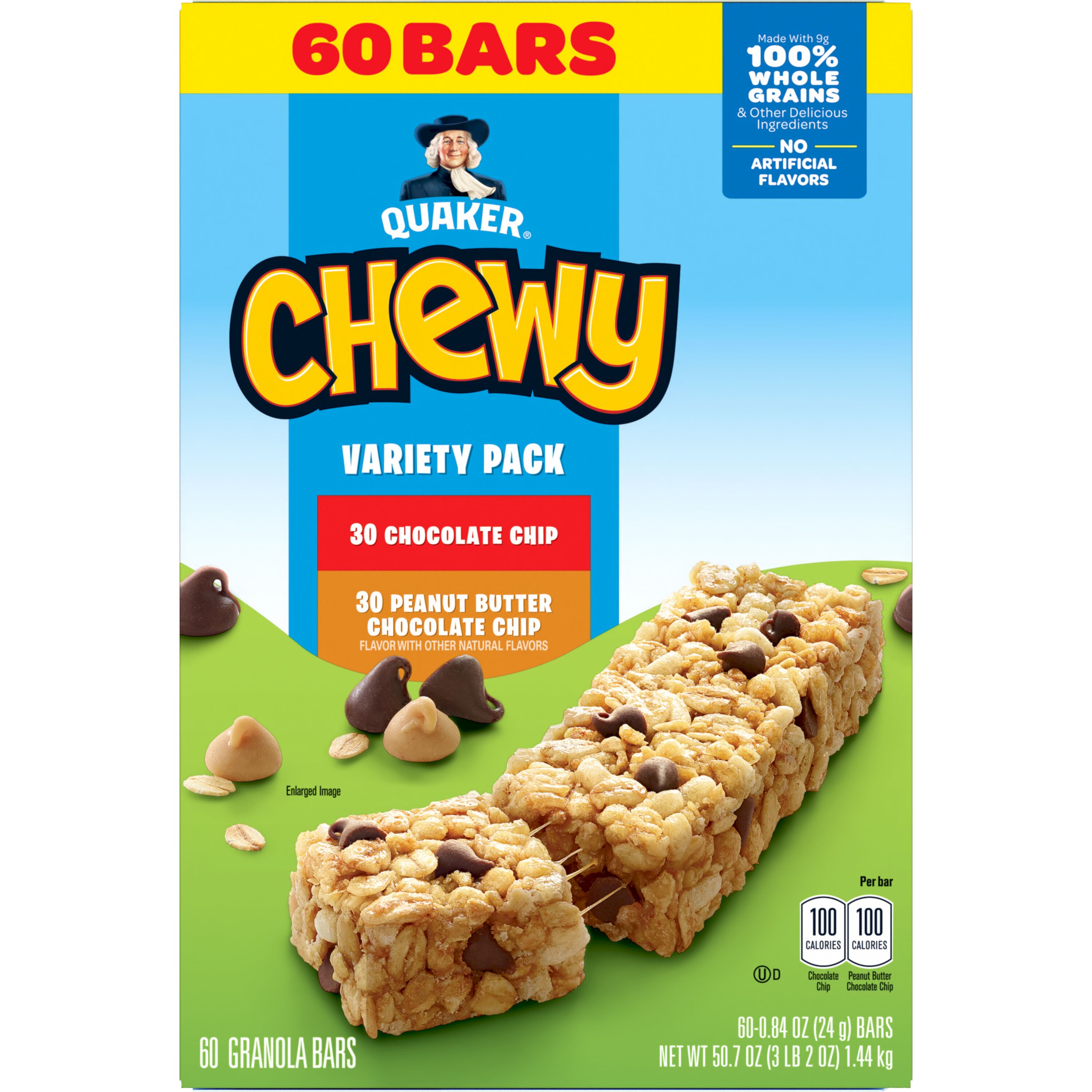 Quaker, Chewy, Variety Pack, Granola Bars - SmartLabel™