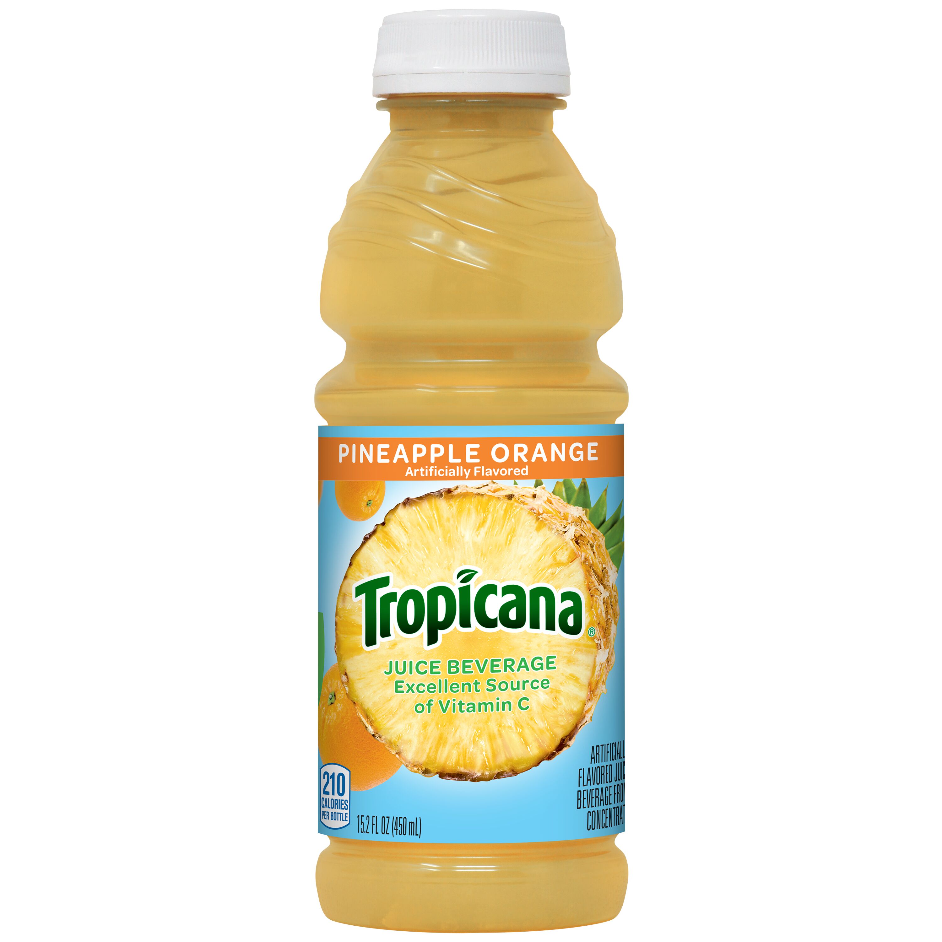 Tropicana Pineapple Orange Artificially Flavored Juice Beverage Blend