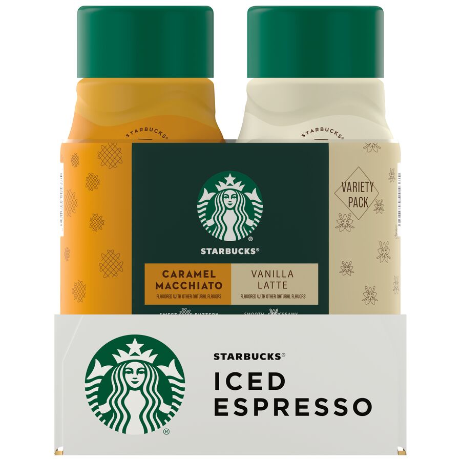 Starbucks Iced Espresso Chilled Espresso Beverage Variety Pack