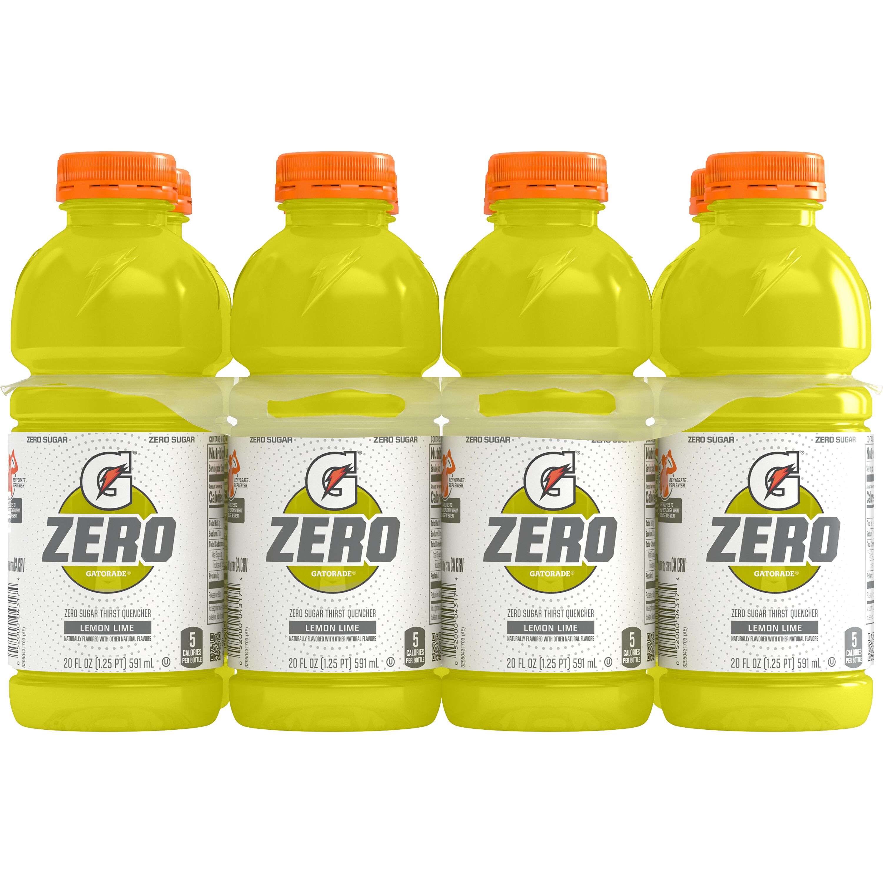 Gatorade, Zero, Lemon Lime Flavored, Zero Sugar Thirst Quencher ...