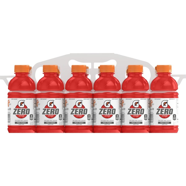 Gatorade Zero Fruit Punch Flavored Zero Sugar Thirst Quencher Smartlabel™