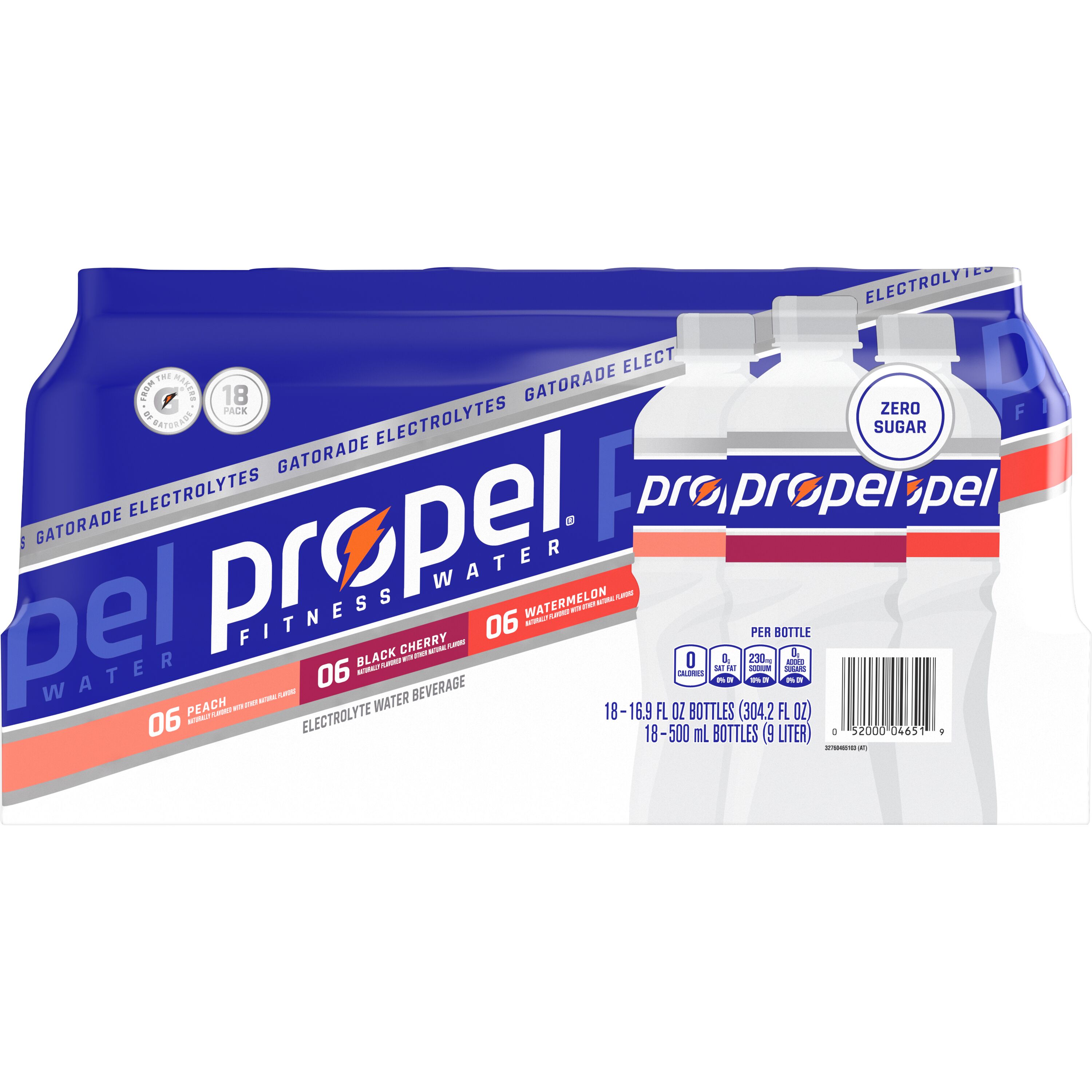 Propel, Zero Sugar, Electrolyte Water Beverage Variety Pack - SmartLabel™