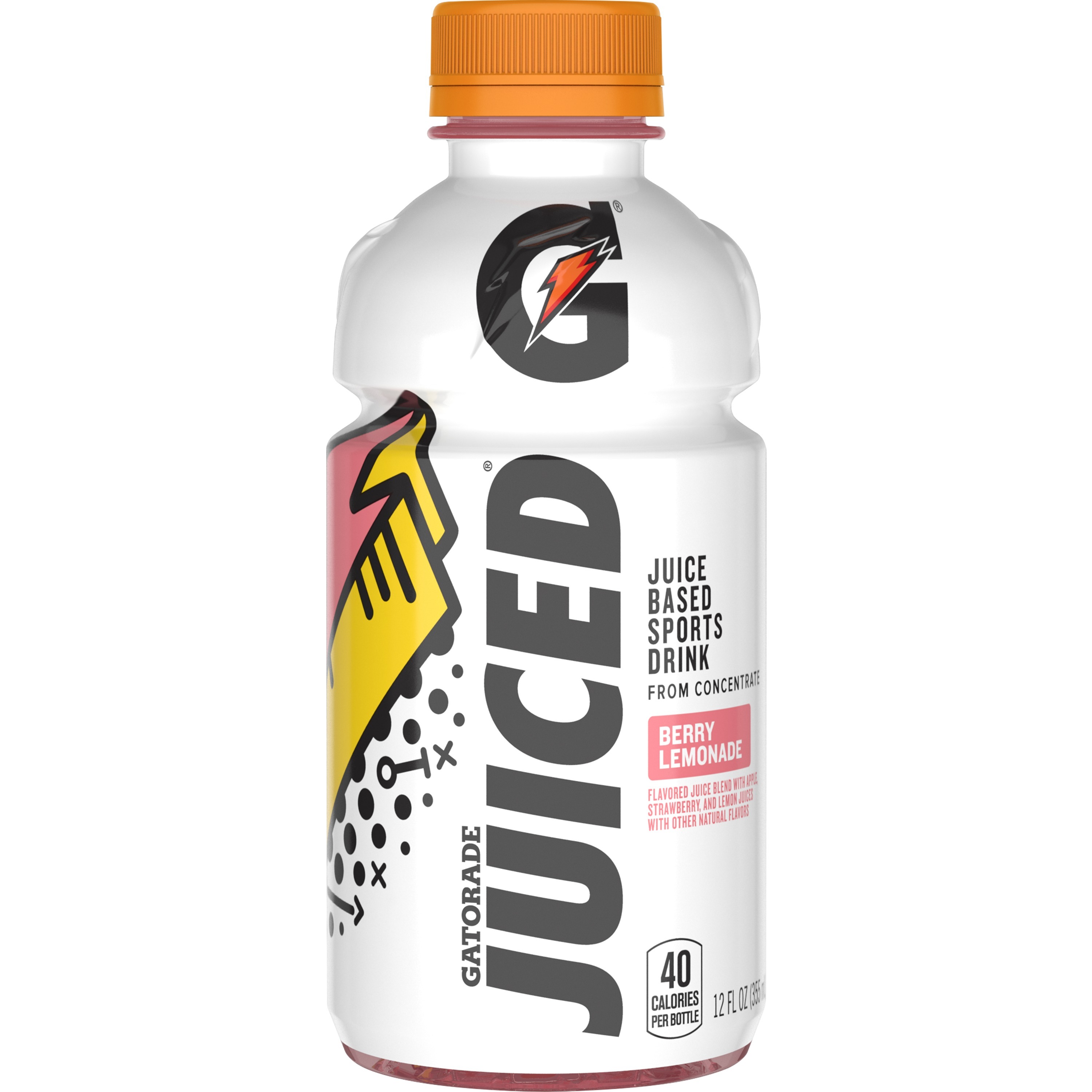 Gatorade, Juiced, Berry Lemonade Flavored, Juiced Based Sports Drink