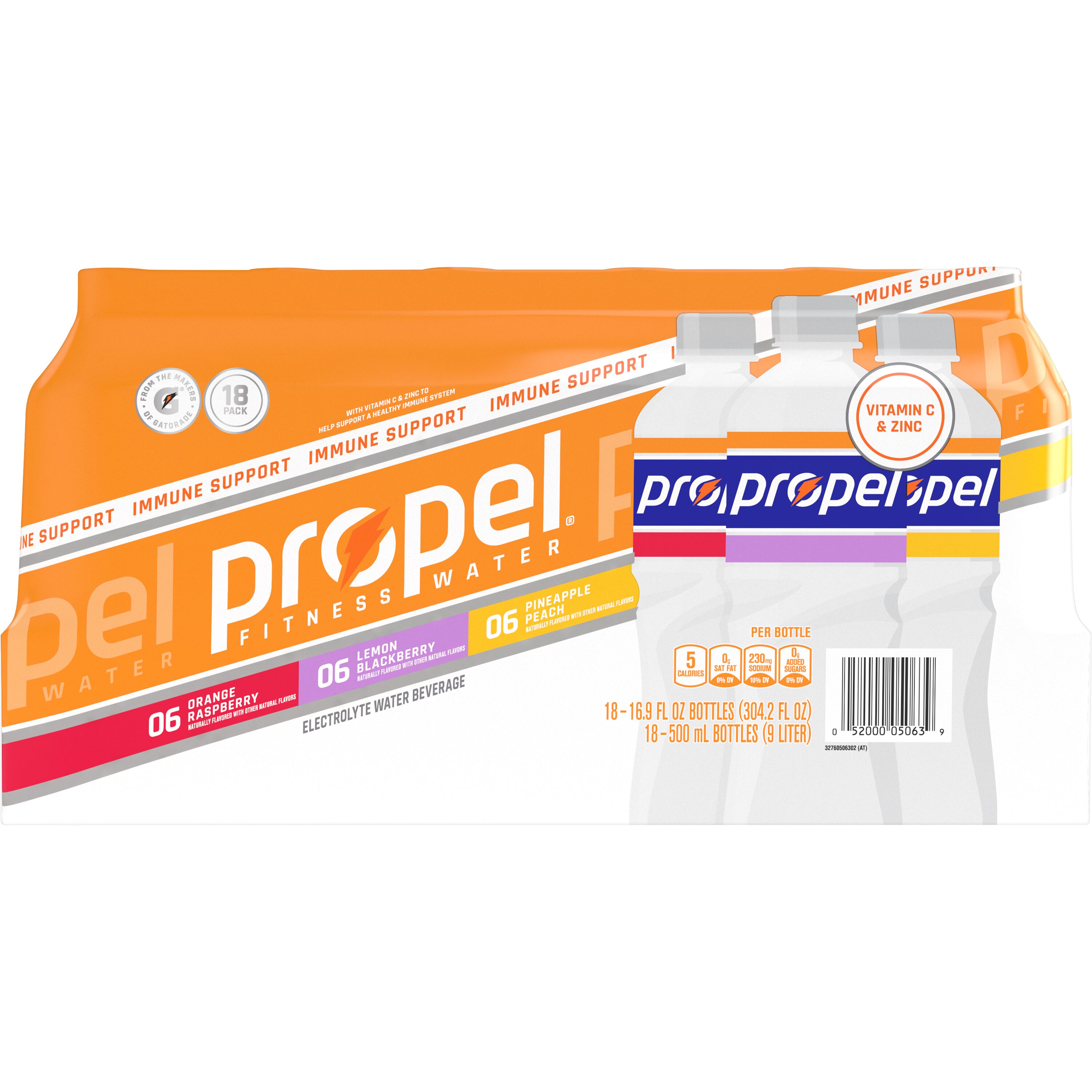 Propel, Electrolyte Water Beverage Variety Pack - SmartLabel™