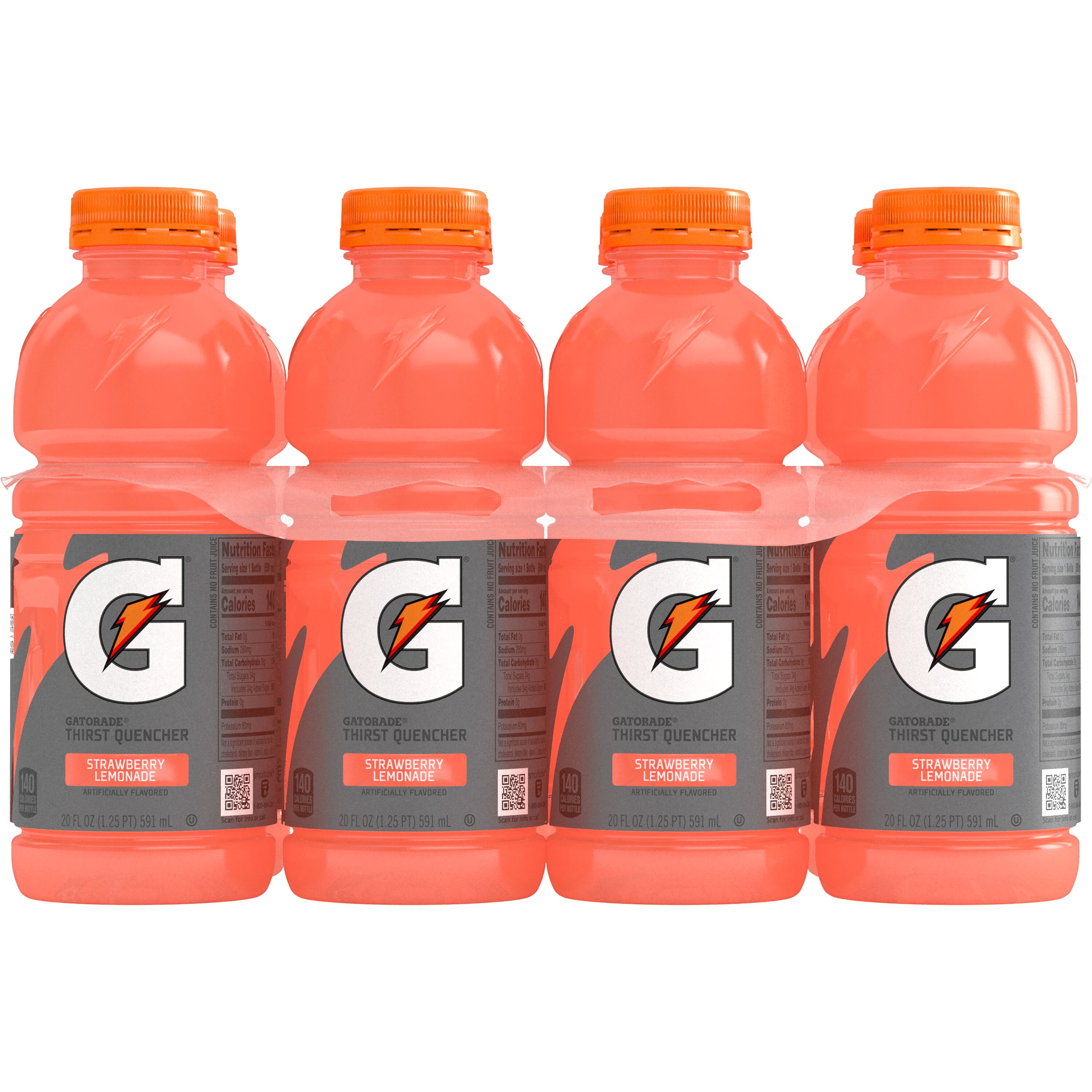 Gatorade, Strawberry Lemonade Artificially Flavored, Thirst Quencher