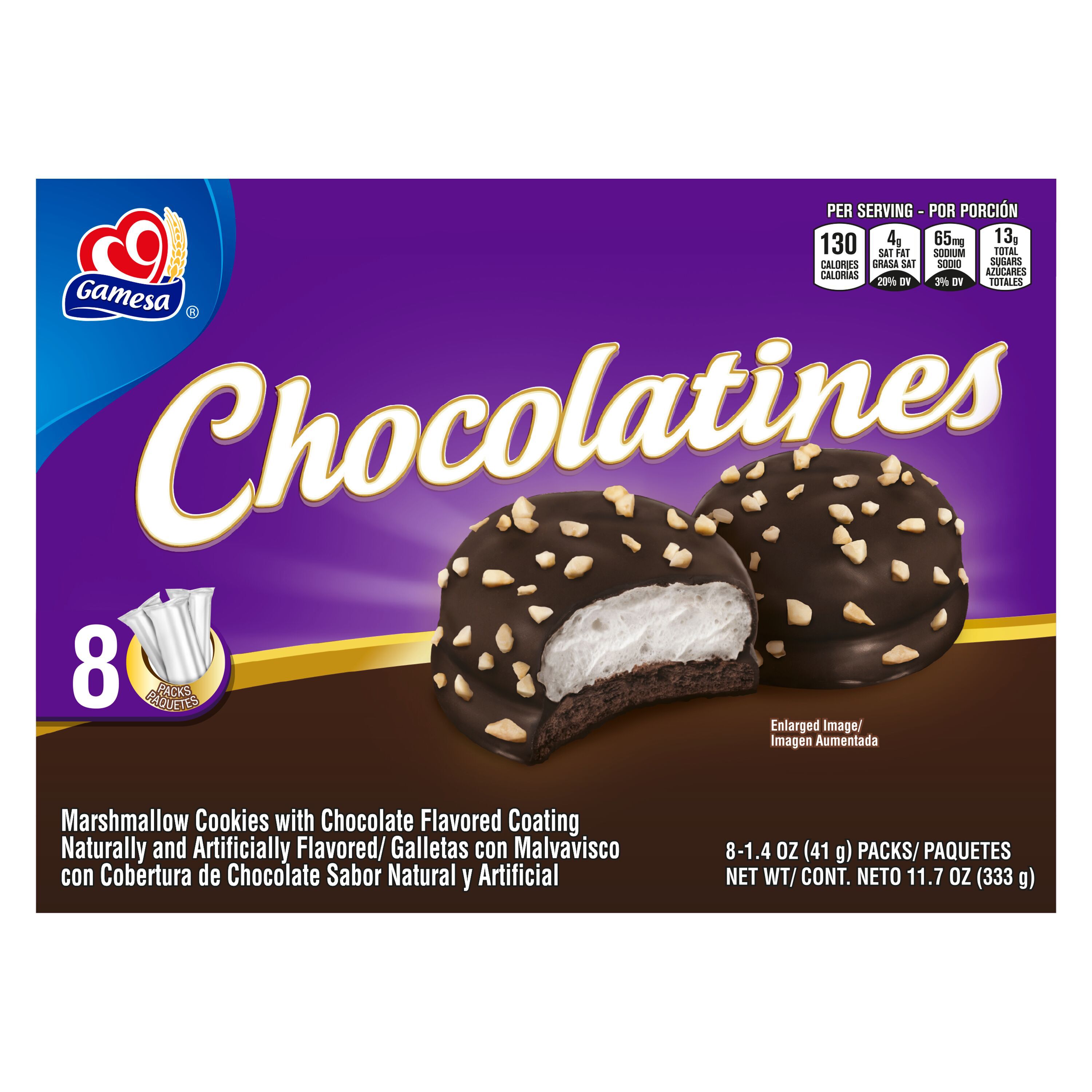 Gamesa Marshmallow Cookies, Merengue, 6 Pack 6 ea, Shop