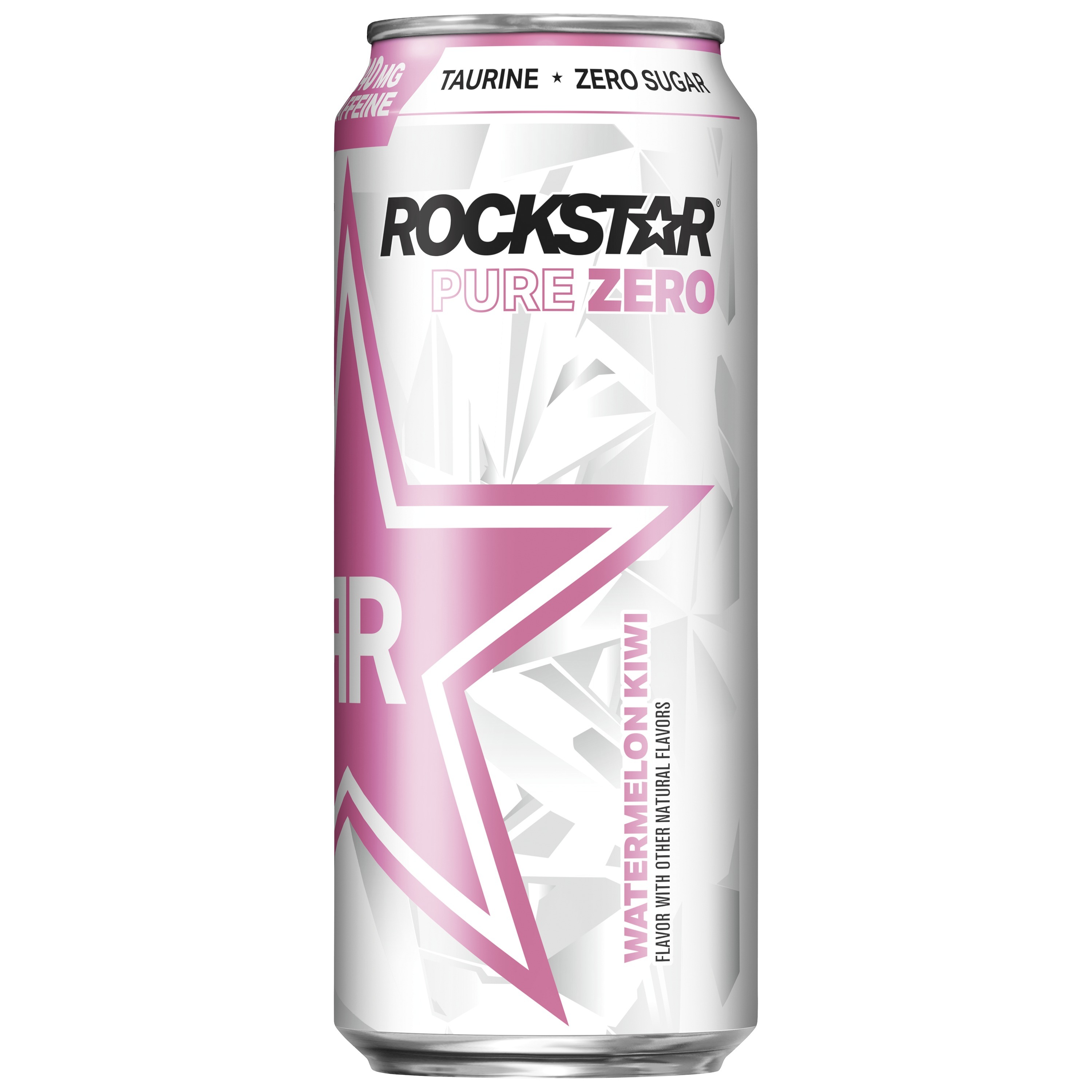 Rockstar, Pure Zero, Watermelon Kiwi Flavor, Sugar Free Energy Drink ...