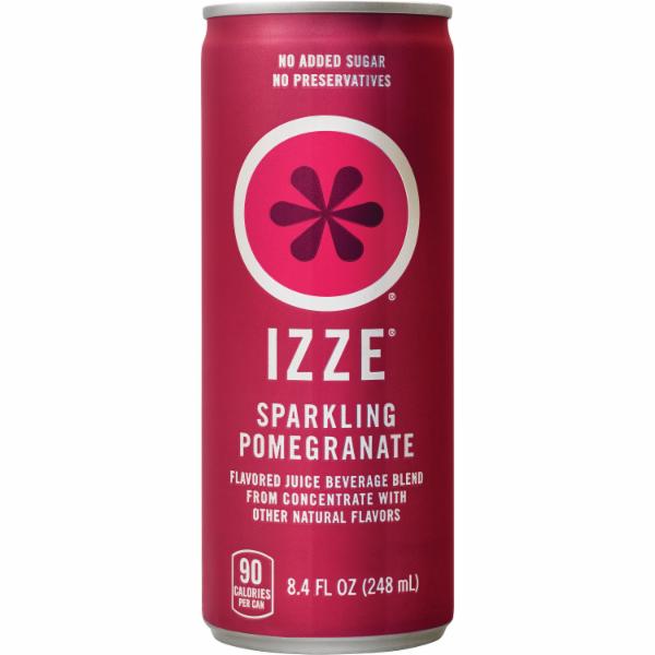 Izze, Pomegranate Flavored, Sparkling Juice Beverage - SmartLabel™